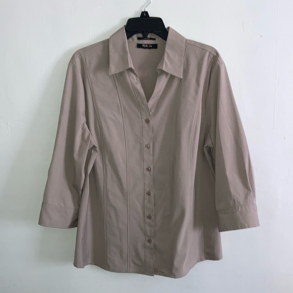 Style & co women’s blouse size XL  GUC